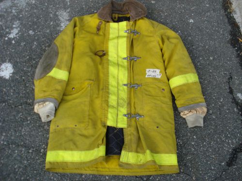 44x33 Jacket Firefighter Turnout Bunker Gear Body Guard by LION.......J59