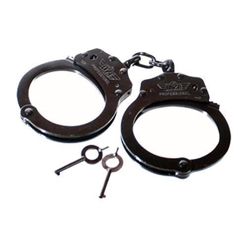 UZI Professional Handcuff with 2 Keys, Black #UZI-HC-PRO-B
