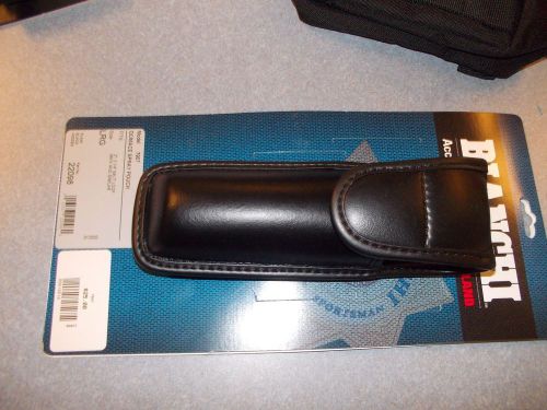Bianchi accumold elite duty belt oc/mace spray holder plain black lg model# 7907 for sale