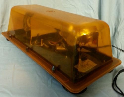 Star mini halogen amber 2 rotators amber lighthtbar- snow plow, contractors for sale