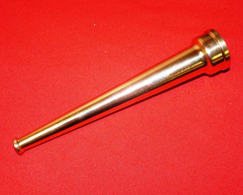 Dixon bn-10 brass hose nozzle 8&#034; oal 1&#034; npsh thread washdown mining construction for sale