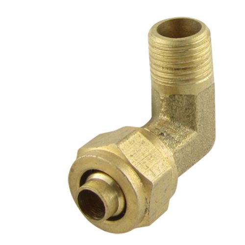 Brass 6 x 8mm Pneumatic Pipe Fitting Quick Coupler Connector
