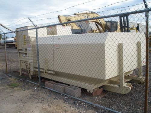 08 CRAM A LOT COMMERCIAL DOUBLE TRASH-RECYCLABLE COMPACTOR VERY LITTLE USE
