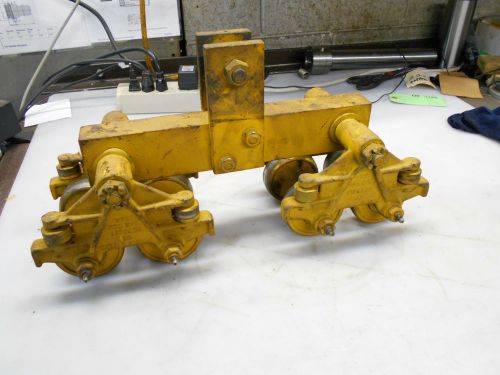 1/2 Ton Jervis Webb Trolley for 4&#034; Wide Flange Beam