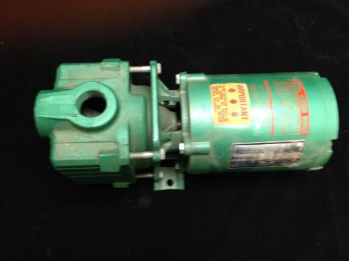 Teel 1p952 self-priming centrifugal pump with dayton 9n090 3/4 hp 3 phase motor for sale