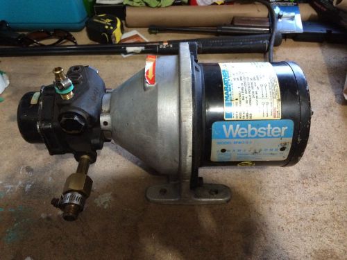 Webster Fuel Pump SPM-30-1       Model # WPK48S17S25J   P
