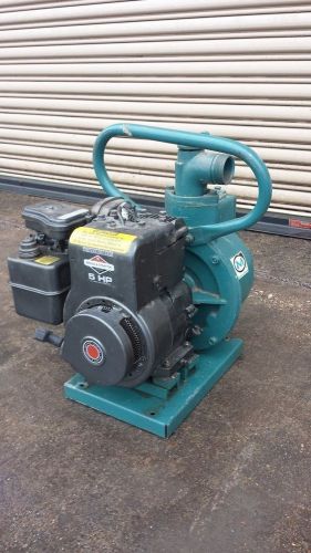 Portable Marlow Water Pump with 5 Hp Briggs Gas Engine