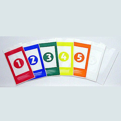 245 reusable drop envelopes (35ea of 7 colors)   for tidel tacc ii r a safes for sale