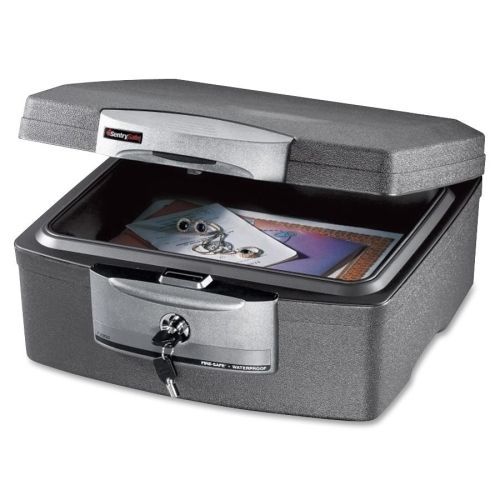 Sentry safe f2300 advanced security chest 15-1/4inx14-7/8inx7-1/2in graphite for sale