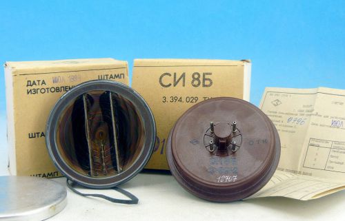 1x tested si-8b / ??-8? soviet military geiger muller gm counter tube pancake for sale