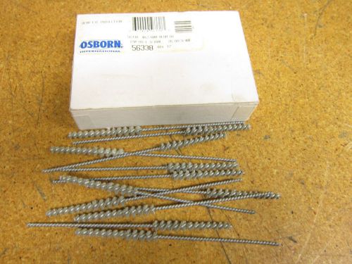 OSBORN 56338 .012/600 Alum Ox Brushes New (Lot of 12)