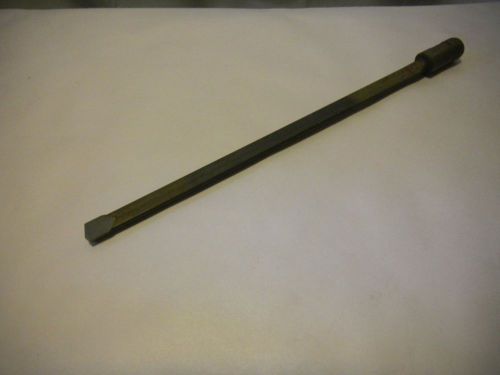 STERLING .750 ( 3/4&#034; ) x 17&#034; OAL - Carbide Tipped Gun Drill - 1&#034; Shank - England
