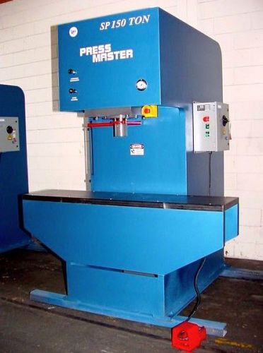 150 ton 16&#034; strk pressmaster sp-150 straighten press for sale