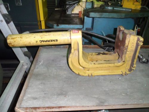 Enerpac  a310 c-frame punch / press &amp; rr1010 cylinder 10&#034; stroke 10 ton capacity for sale