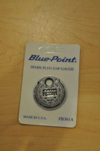 BLUE POINT FB361A &amp; FB360C GAUGE GAPPER AND CAP MINT &amp; NEW FREE SHIPPING
