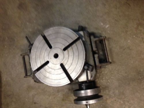 12 Inch Bridgeport Rotary Table With Pedestal Base