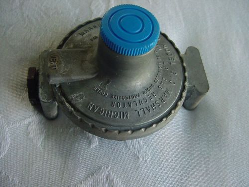 Marshall brass co. model 210 outdoor gas regulator 605h for parts usa made for sale