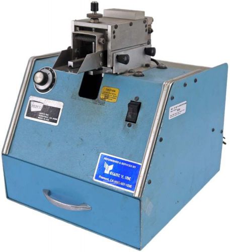 Hepco 1500-1 Radial Lead Trimming Forming Machine Unit Module Industrial