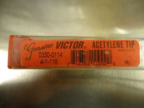Genuine Victor Scarfing Gouging Acetylene Tip 0330-0014   4-1-118