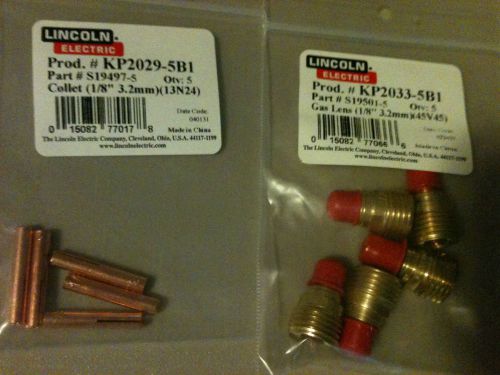Lincoln electric gas lens &amp; collet for sale