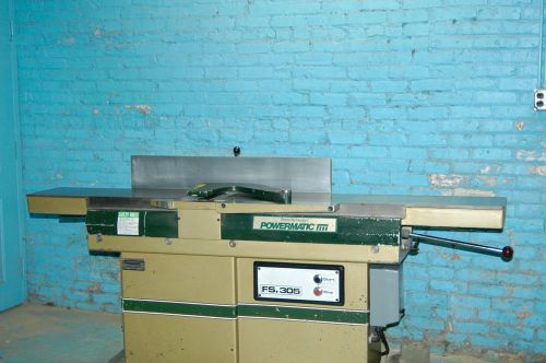 Powermatic 12 inch woodworking jointer fs305 italy sac scmi european woodshop for sale
