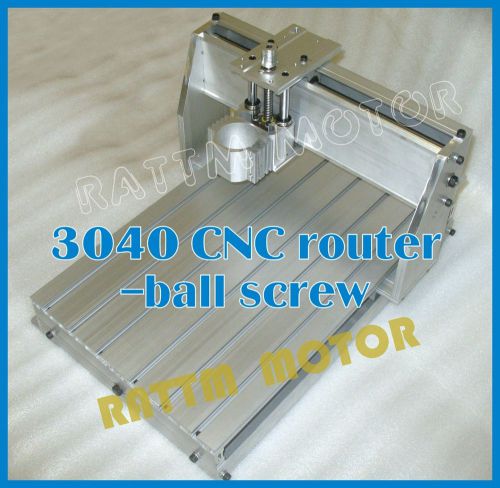 3040 cnc router milling machine mechanical kit ball screw for sale