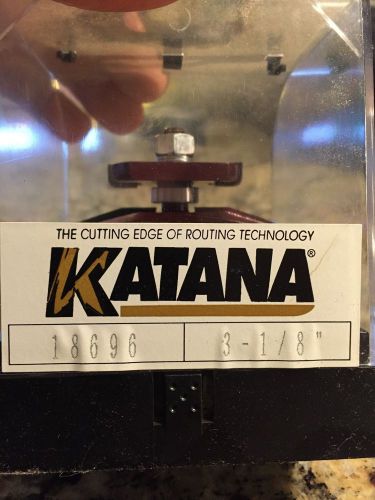 Katana shaper bit - raised panel with undercutter - part# 18696 for sale