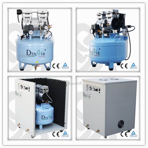 Dental air compressor with air dryer and silencer cabinet da7001dc fda ce for sale