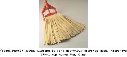 Micronova MicroMop Mops, Micronova CRM-1 Mop Heads Pva, Case