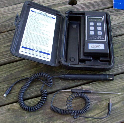 Electro-Therm TRH 670A Temperature/Humidity Instrument with Two Probes