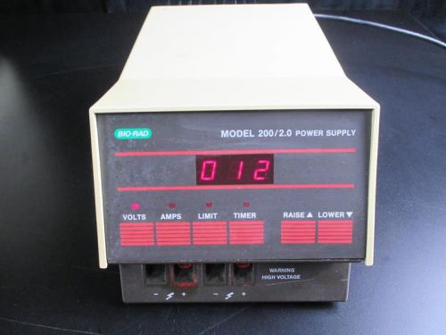 BIO-RAD Model 200 / 2.0 Electrophoresis Power Supply #4