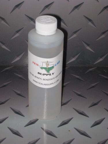 Tex Lab Supply 250 mL Benzyl Benzoate USP Grade STERILE FREE SHIPPING