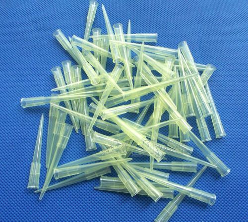 100pcs x 200ul Yellow pipette tips