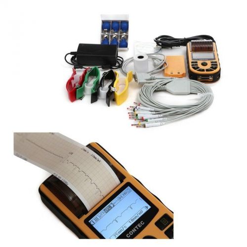 New,handhold portable digital single channel ecg ekg machine electrocardiograph for sale