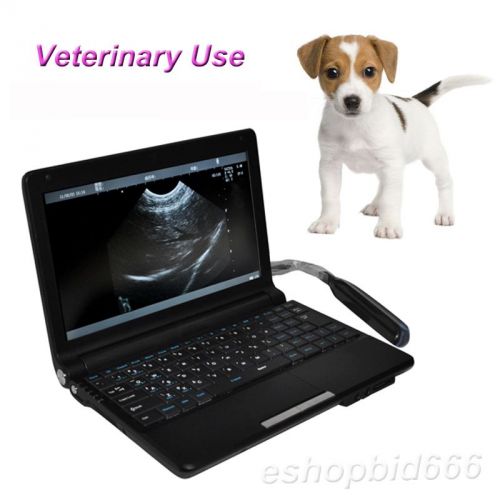 3D Veterinary VET PC 10.4&#034; Full Digital Laptop Ultrasound Scanner + rectal probe