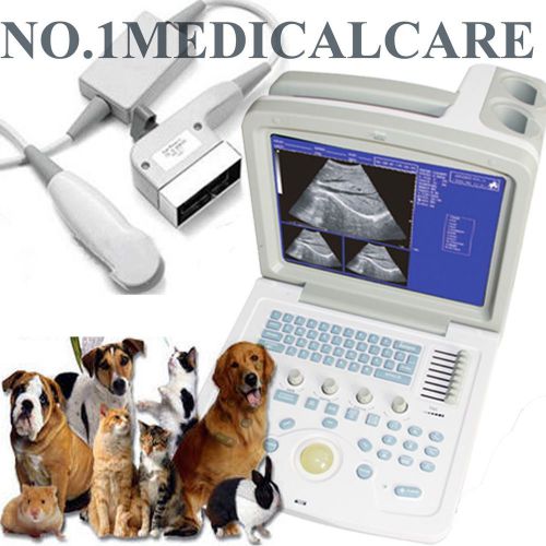 Veterinary cms600b-3 b ultrasound scanner + 5.0mhz micro convex probe for sale