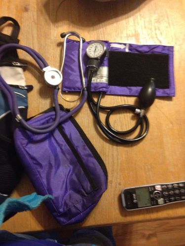 Purple Stethoscope Set By Prestige Medical