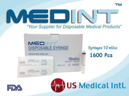 10ml 10ccc disposable hypodermic syringes 1600 pcs sterile syringe only for sale