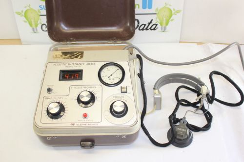 Acoustic impedance meter ta 3d hering tester examination for sale