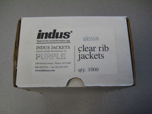 Microseal/Indus Microfilm Jackets 5 Channel 16mm Metric Purple Stripe CR-64516M