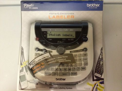 Brand New Brother P-Touch PT-1290RS Label Maker