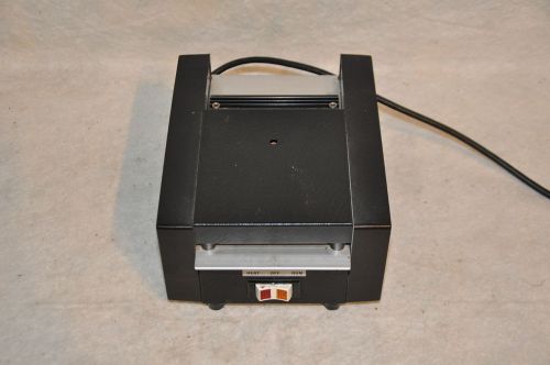 Pre-owned 3-7/16&#034; tlc model 5000-ecr 2 roller hot &amp; cold pouch laminator 110v for sale