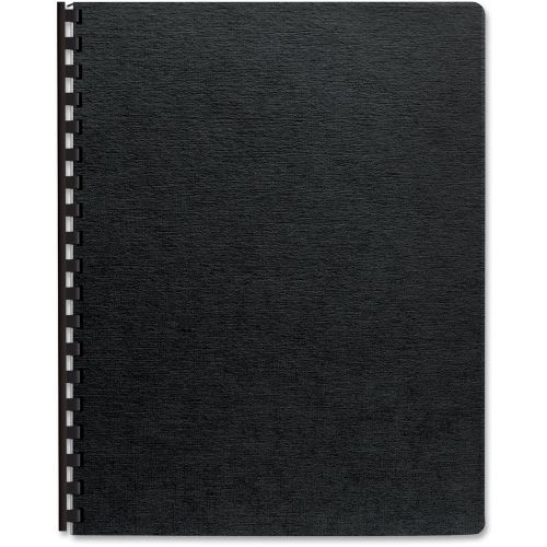 New fellowes fel5217001 linen presentation covers letter, black, 200 pack for sale