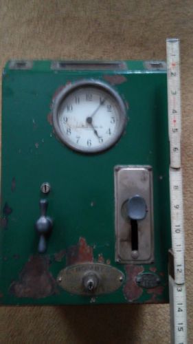 Antique Dated patnd. 1915 Stromberg Electric Time Clock  STEAMPUNK
