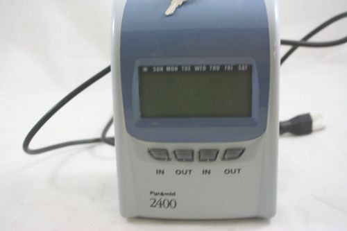 Pyramid 2400 time clock for sale