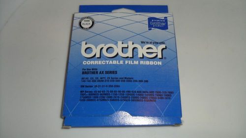 Brother Correctable Film Ribbon Black 1030 5/16&#034; x 525&#039; Ax Series Sealed o115