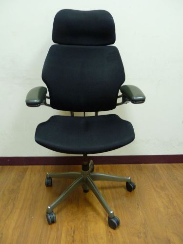 Humanscale &#034;Freedom&#034;Office Chair High Back w/Headrest **FREE SHIPPING** #10665