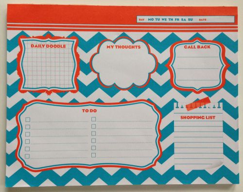 Daily To Do Organizer Desk Pad - 68 Sheets - Ships for FREE!