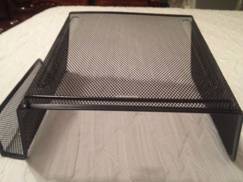 Rolodex mesh collection desktop phone stand black 10 x 11 1/4 x 5 1/4 for sale