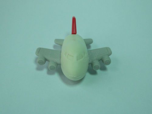 Iwako Japan Cute Kawaii Passenger Aeroplane Plane Jet Red Tail Eraser Fun Toy